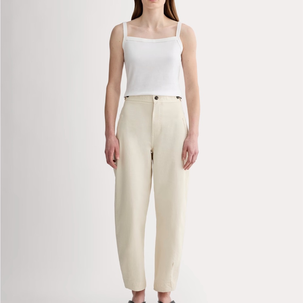 Everlane The Fatigue Barrel Pant NWT size 4